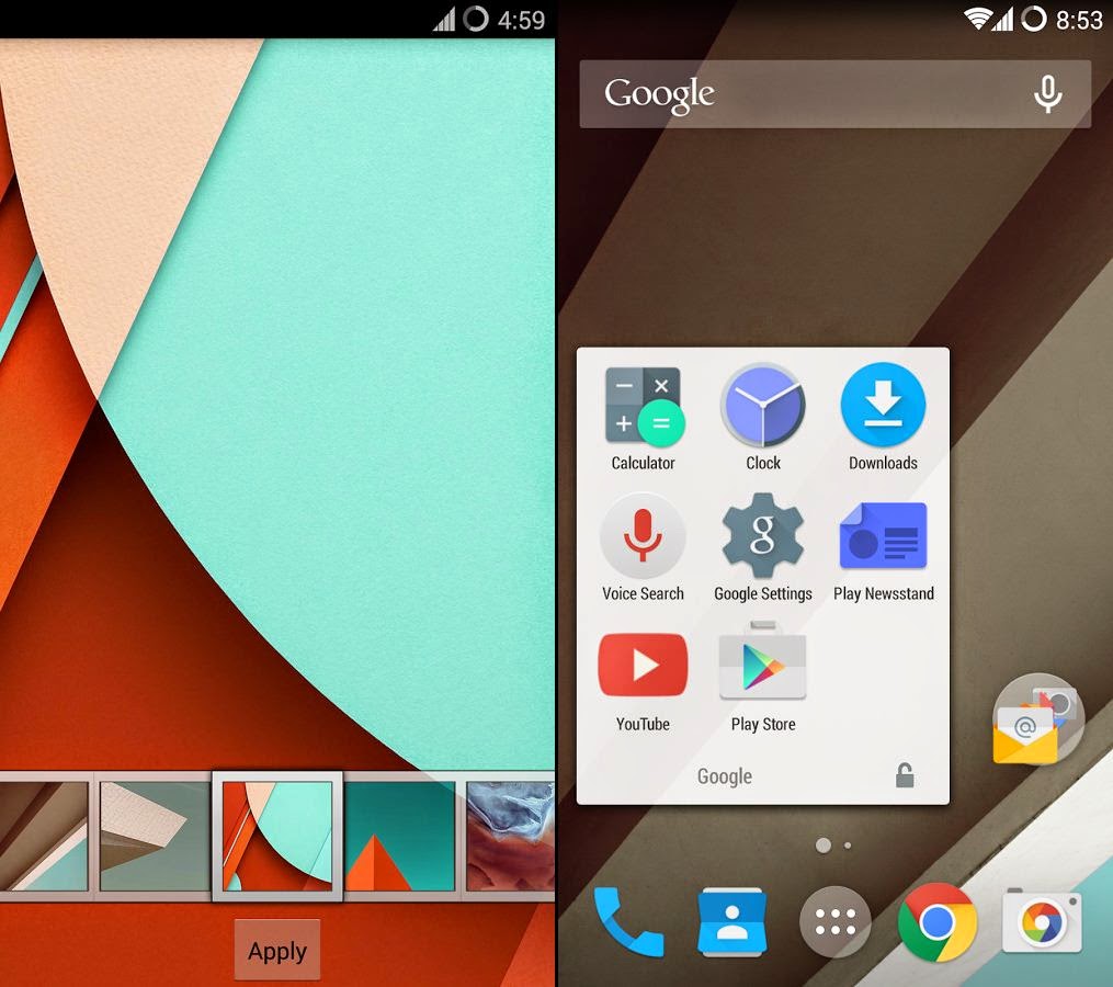 Download Android Lollipop Launcher Theme .APK [2.2+]