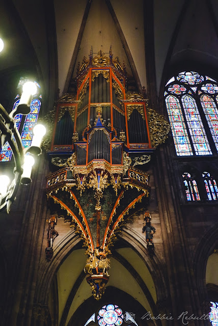 Cathédrale Notre Dame de Strasbourg's Gothic pipe organ