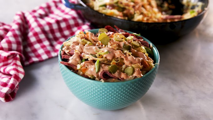 Ruben In A Bowl #dinnereasy #quickandeasy #dinnerrecipe #lunch #amazingappatizer