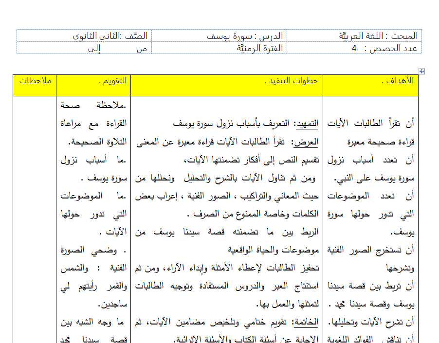 تحضير اللغة العربية الكتاب الاول المطالعة للصف الثاني عشر التوجيهي الفصل الاول 2019-2020 بصيغة مؤنث