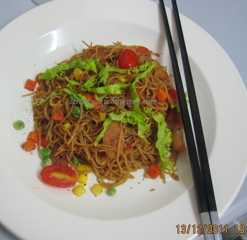 My Kuali: Black pepper spaghetti