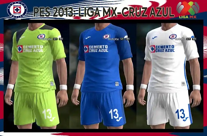 Kits PES 2013: Cruz Azul 19-20  