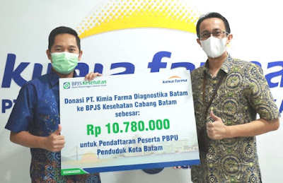 Melalui Program Donasi, Kimia Farma Bantu Peserta JKN di Batam