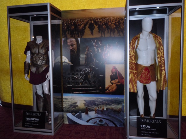 Immortals costume exhibit