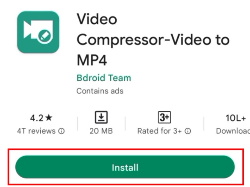 Video Compressor - Video to MP4 App on Playstore