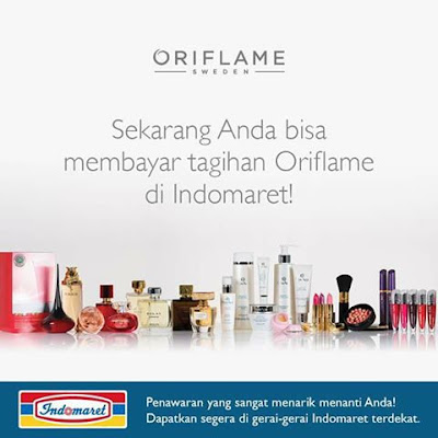 Bayar Orderan ORIFLAME di Indomaret, bisa kok ! 