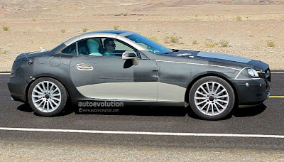 2012 Model Mercedes SLK new spyshots