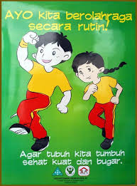 POSTER POLA  HIDUP  SEHAT 