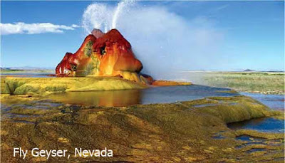 Fly Geyser, Nevada