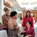 Ketum PDIP  Open House, Ibu  Rita dan Rio Ngobrol Santai Dengan Megawati 