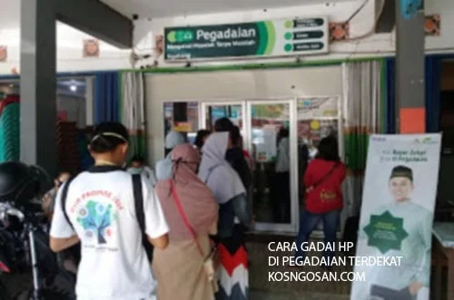 cara menggadaikan hp