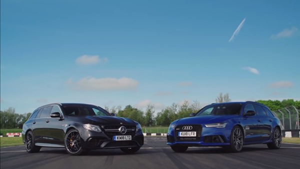 Audi RS6 vs Mercedea-AMG E63S