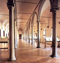 The Michelozzo library at San Marco.