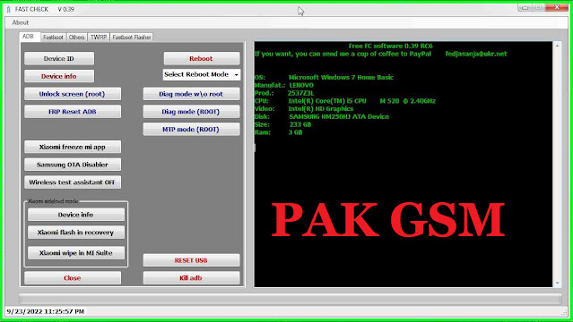 Download FAST CHECK Tool V039rc6 Latest Version 2022
