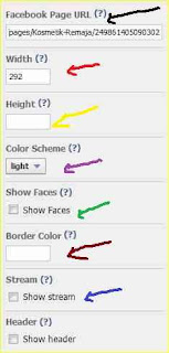 cara memasang halaman facebook di blog