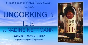 Review, Giveaway, Uncorking a Lie, Nadine Nettmann, Bea's Book Nook