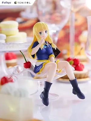 La serie Fig à la mode presenta personajes vestidos con uniformes escolares sobre una copa de postre, creando una apariencia que evoca el pudín à la mode. En esta ocasión FURYU:TENITON la lanzado la figura que presenta a Megumin con crema en la mejilla, completa con una pose enérgica y una escultura detallada.  Fecha de lanzamiento: 2024/07 Tamaño: Aproximadamente 120 mm de altura (hasta la parte superior de la cabeza). Precio: 7.370 yenes