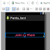 Bài 19 - Fonts text in android 