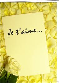 Lettre d'amour pour sa copine