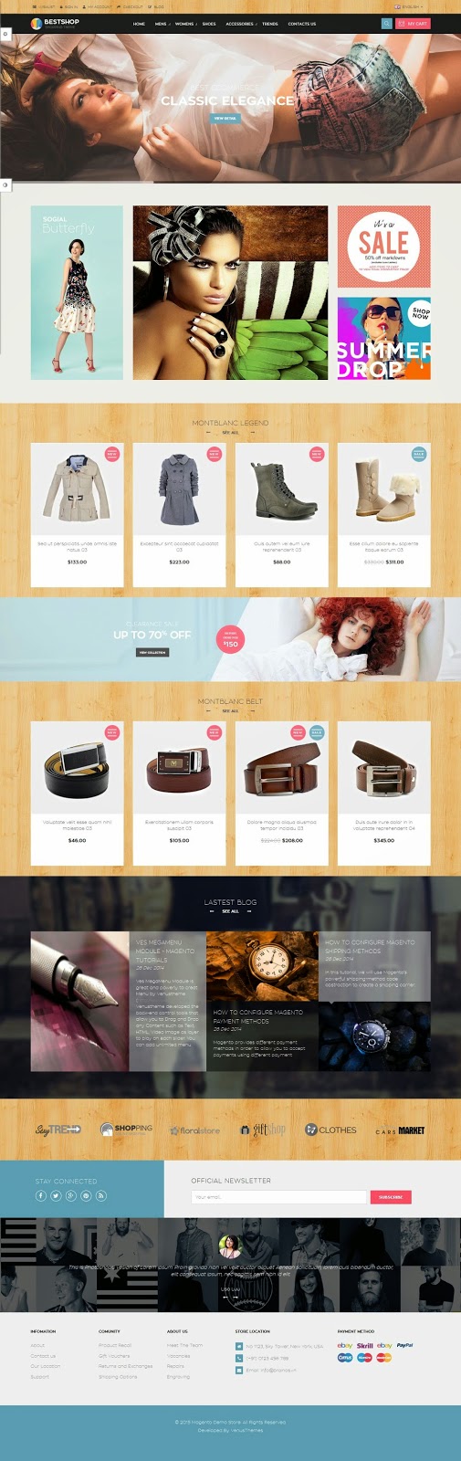 Multipurpose Magento Theme 2015