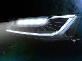 Audi A8 matrix lighting images