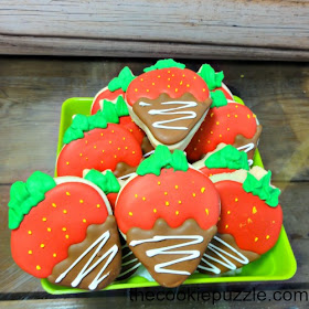 Chocolate Covered Strawberry Cookies