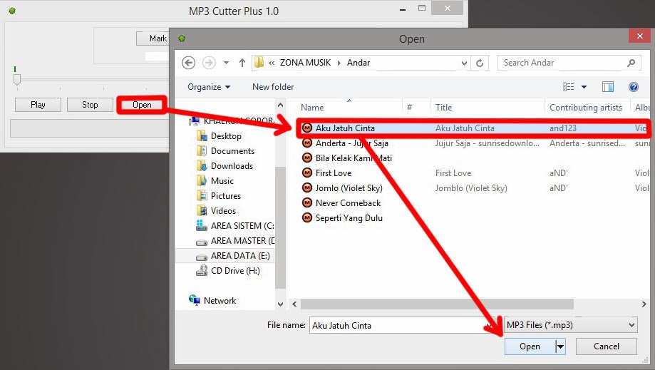 Cara Cepat Memotong Lagu Menggunakan Mp3 Cutter Plus