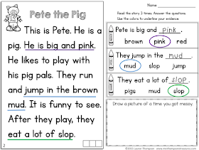 https://www.teacherspayteachers.com/Product/Find-the-Evidence-Reading-Comprehension-Pack-1771252