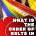 What is the order of belts in karate? || What Are the Colors of Karate Belts in Achievement Order? || THE LEVELS OF KARATE BELTS 