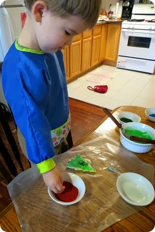 Making Christmas Cookies