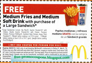 Free Printable Mcdonalds Coupons