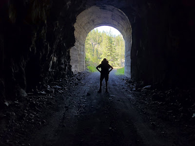 Trans Canada Trail backpacker British Columbia.