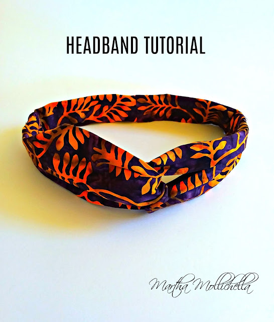 Batik Headband Tutorial