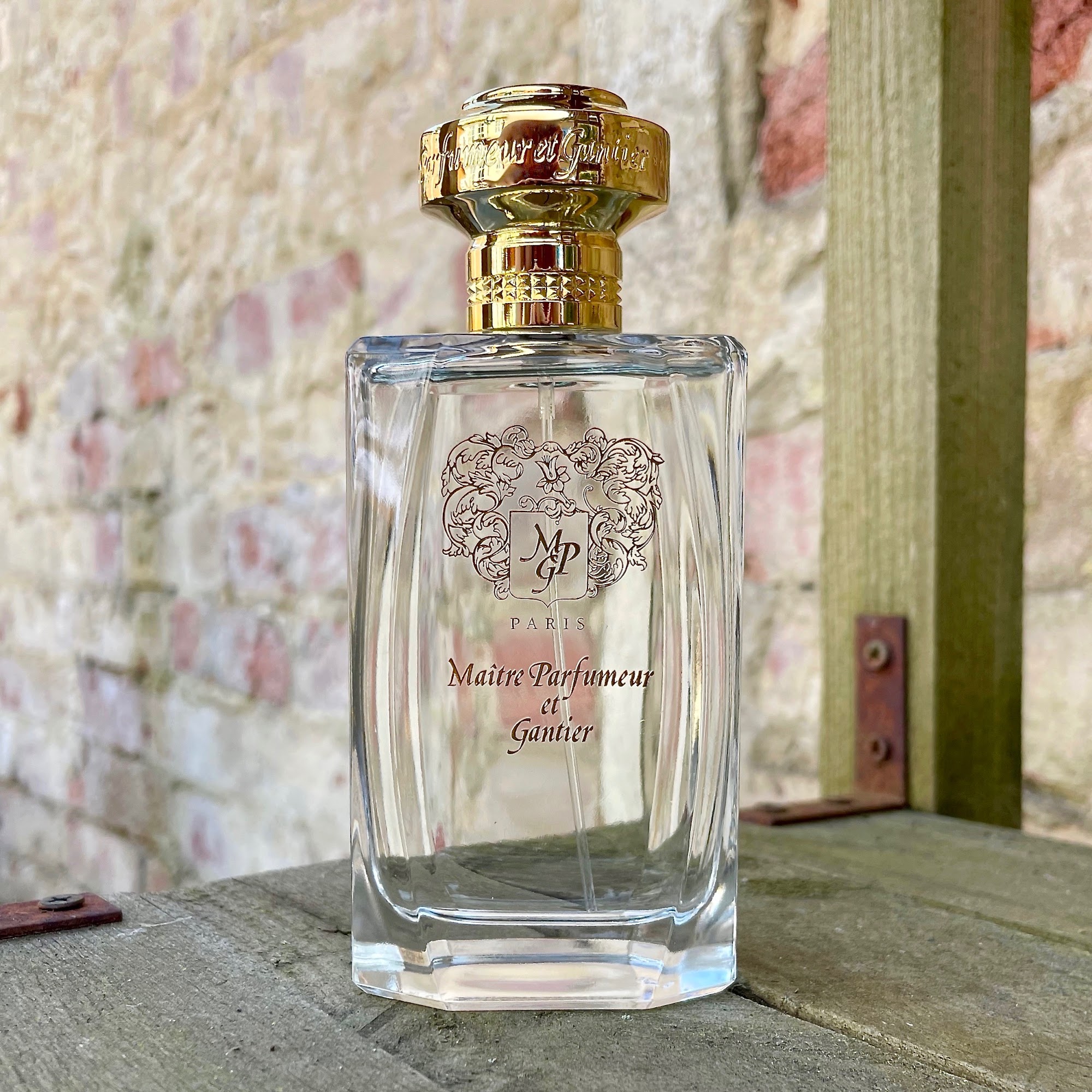 A bottle of Garrigue perfume by Maître Parfumeur et Gantier