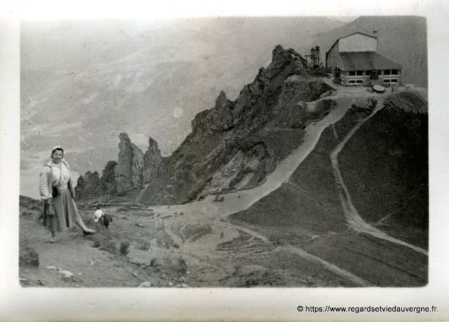 La gare supérieure du téléphérique du Sancy.