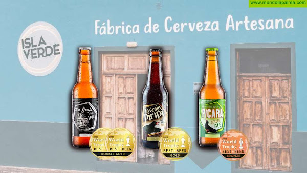 Cervezas Isla Verde se hace con tres medallas en el World Trophy Best Beer de Luxemburgo