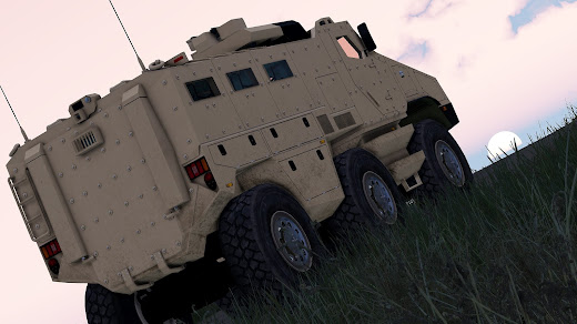 Arma3用Tatra Titus MRAP MODが開発中