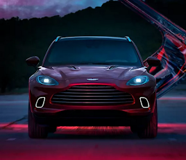 Aston Martin DBX front