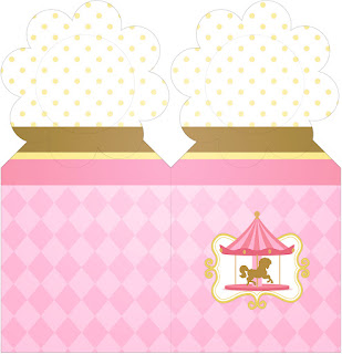 Carousel in Pink: Free Party Printables.