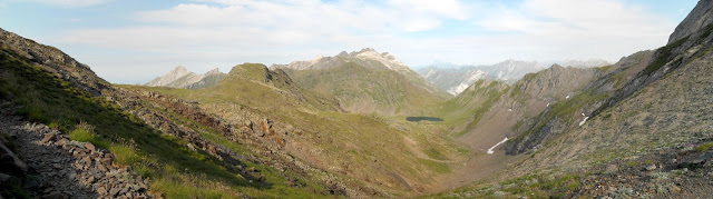 Hourquette d'Arre, Pic d'Anglas devant