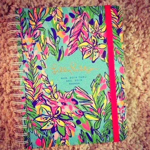 then returned my KS planner and ordered a Lilly one, in the print ...