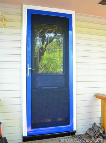 TARDIS blue door
