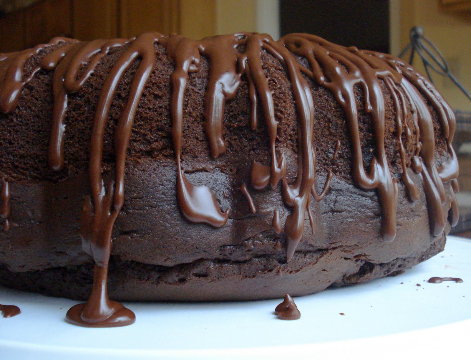 too much chocolate cake