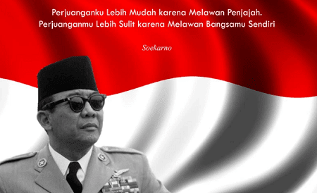 puisi visi misi Soekarno untuk Indonesia