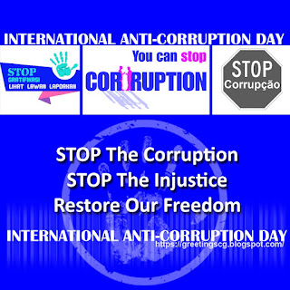 INTERNATIONAL ANTI-CORRUPTION DAY QUOTES, MESSAGES, WISHES & GREETINGS