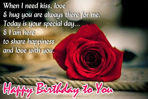 Cute Happy Birthday Quotes for boyfriend