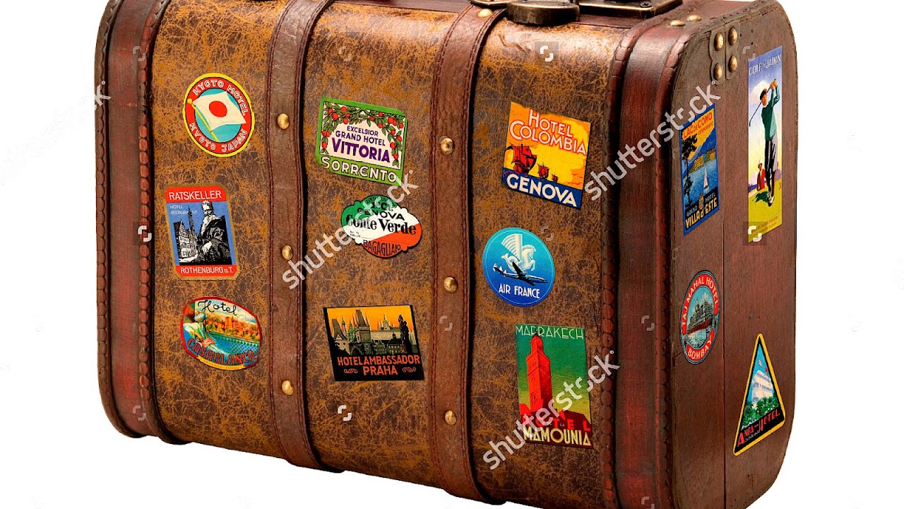 Luggage Travel Stickers