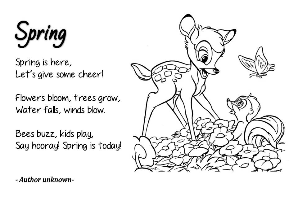 Spring Poem For Kids 3