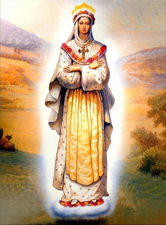 Resultado de imagen para sANTÍSIMA vIRGEN DE LA sALETTE