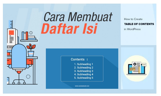 Membuat TOC Table Of Content Blogger 